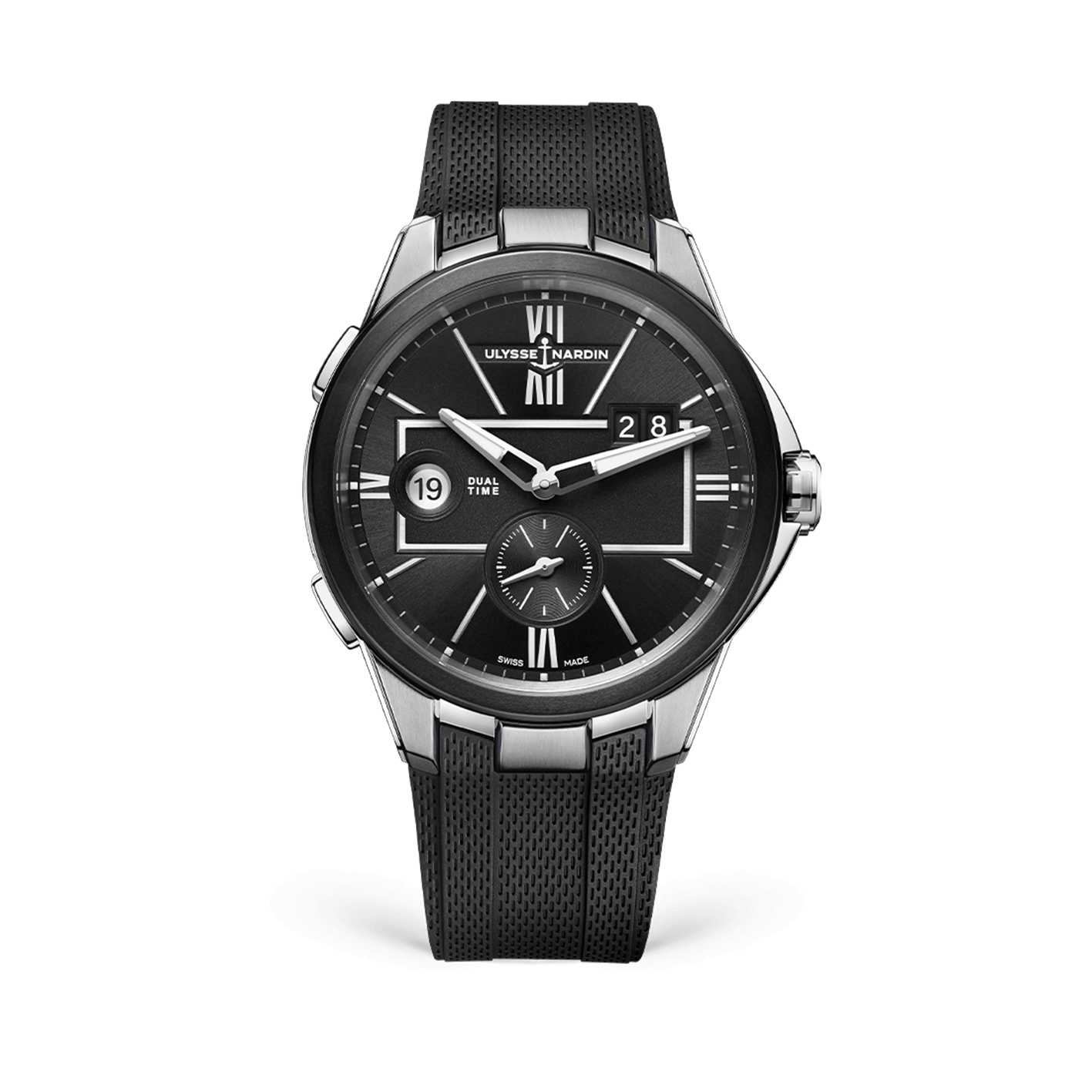 Executive Dual Time 42mm Steel Auto 42HrPower