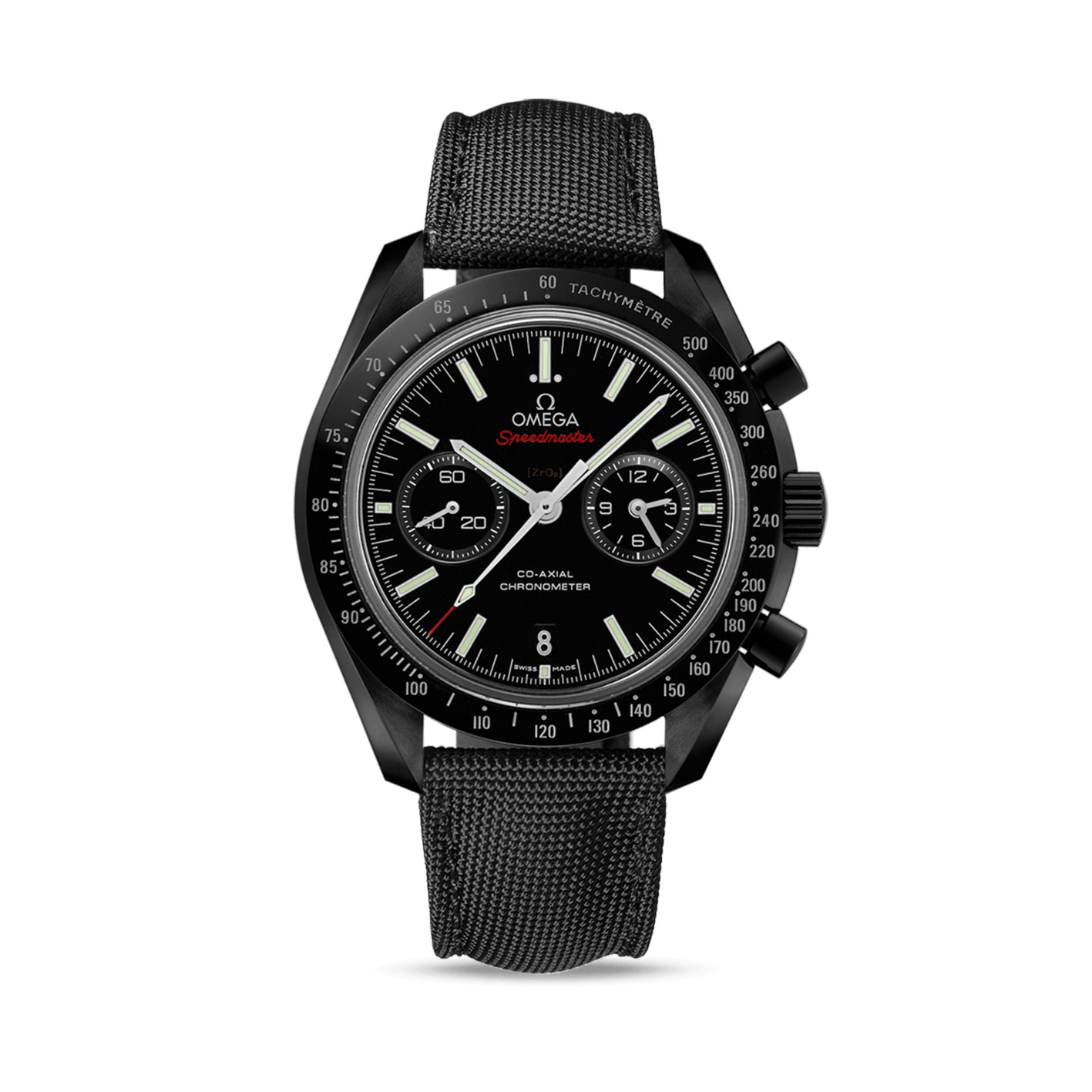 Speedmaster Moonwatch Co-Axial Chronograph Dark Side of the Moon Watch