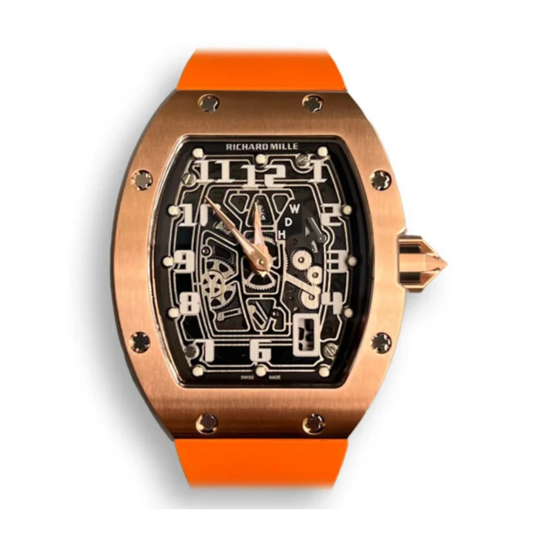 RICHARD MILLE TIMEPIECE RM67-01RG EXTRA FLAT 38.70 X 47.52 MM