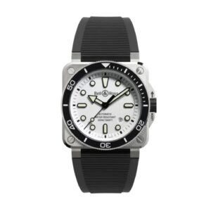 BR-03 DIVER WHITE STEEL