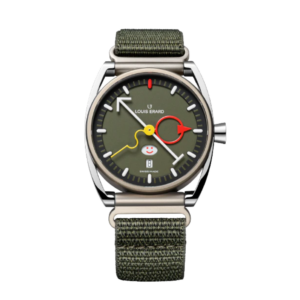 La Semaine Louis Erard x Alain Silberstein Khaki Watch at Geneva Seal in Chicago, Illinois