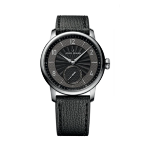 Louis Erard Petite Seconde Guilloché Anthracite Black Watch at Geneva Seal in Chicago, Illinois