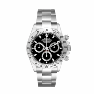 Rolex Daytona 40mm Black Dial Steel Men's Watch