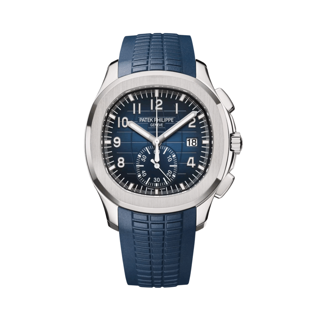 PATEK AQUANAUT CHRONOGRAPH STAINLESS STEEL BLUE