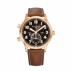Patek Philippe Calatrava Pilot Travel Time men's watch at Geneva Seal in Chicago