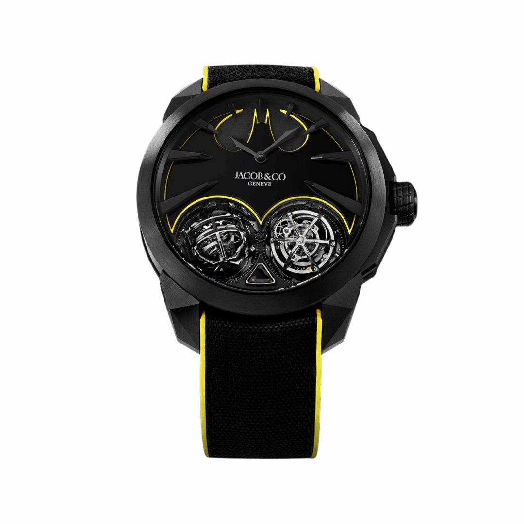 Jacob & Co. Gotham City black DLC titanium watch at Geneva Seal in Chicago, Illinois