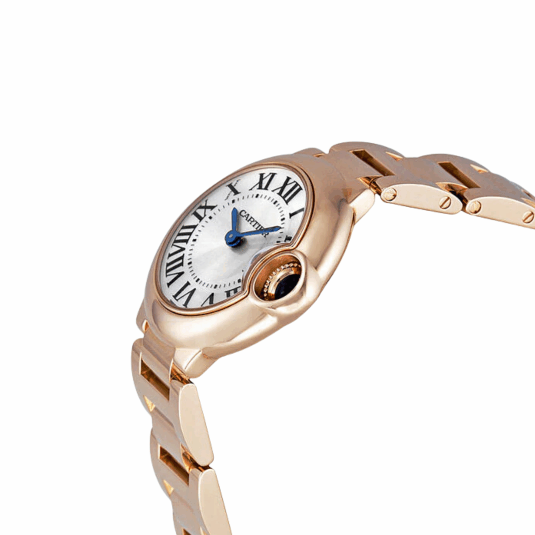 Cartier Ballon Bleu de Cartier Watch Rose Gold Luxury Timepiece at Geneva Seal in Chicago, Illinois